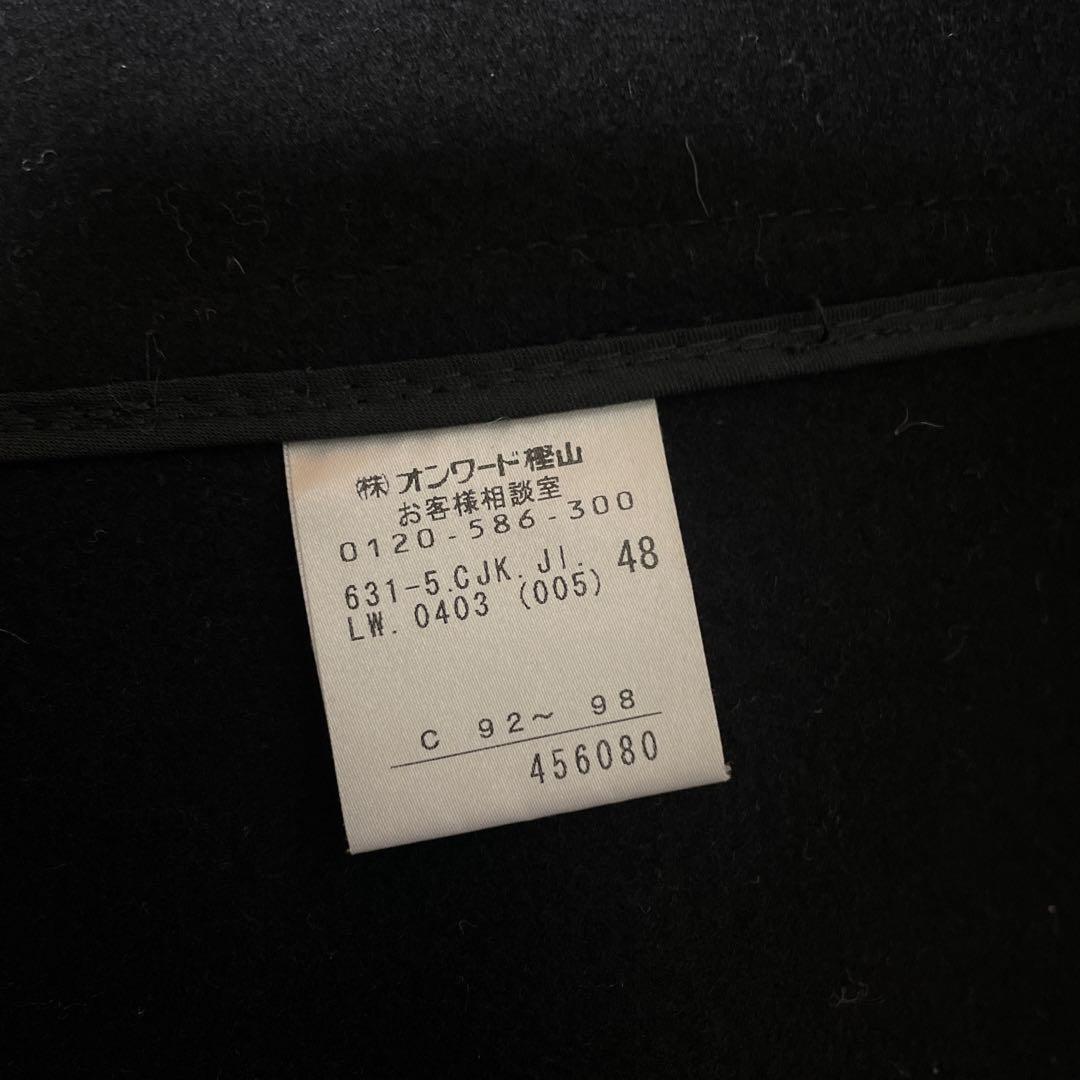 英国製別注【グローバーオール×ジョセフオム】希少ショートタイプダッフルコート48