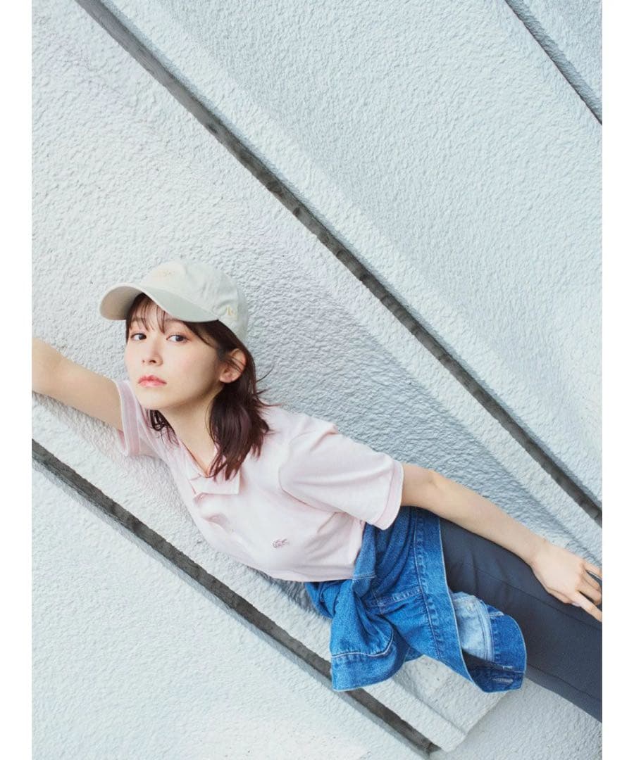 snidel×LACOSTE ピンク ポロシャツ 半袖 未使用
