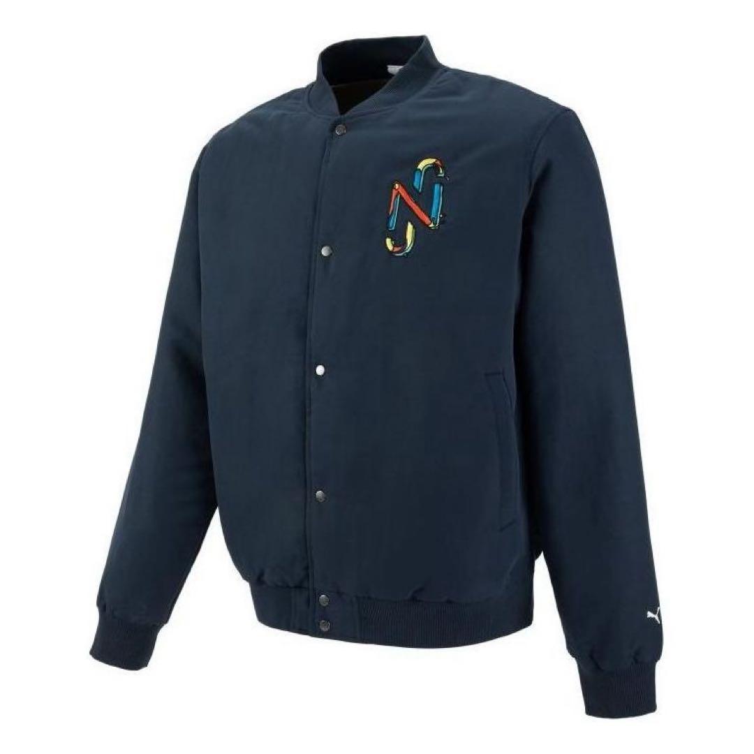 Puma X Njr jacket ネイビー　L