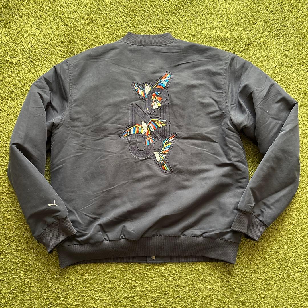 Puma X Njr jacket ネイビー　L