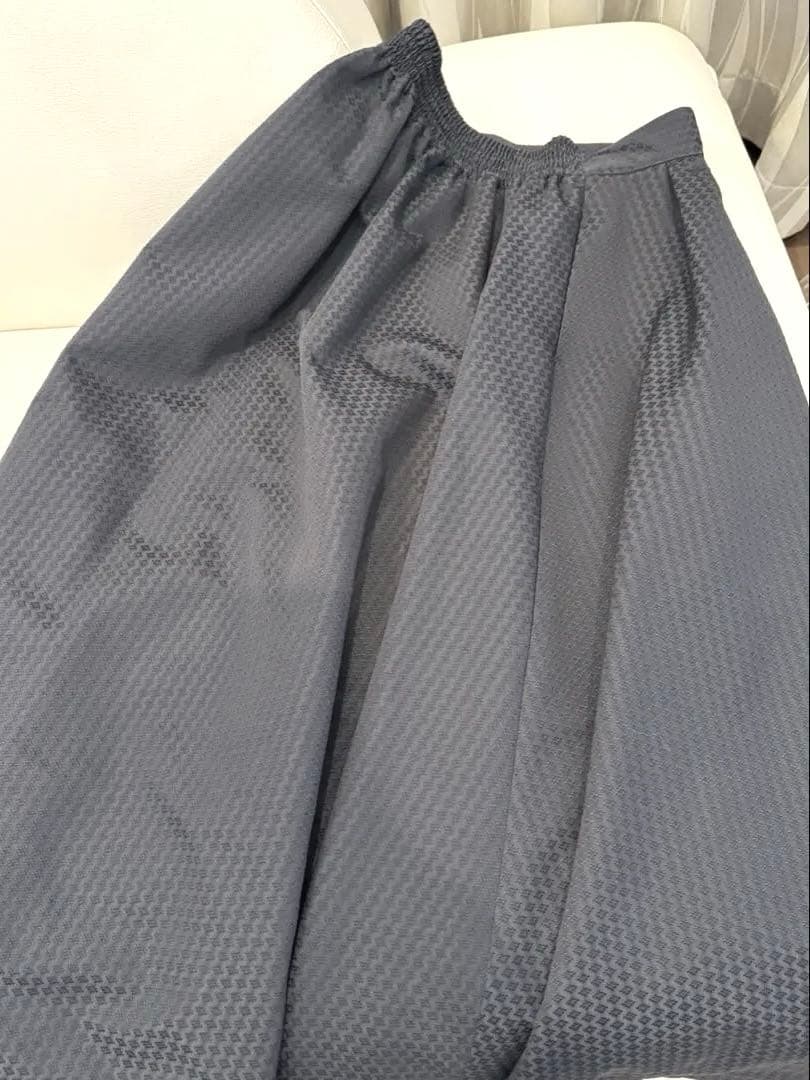 【Audire】美品 Blooming jacquard skirt(Navy)