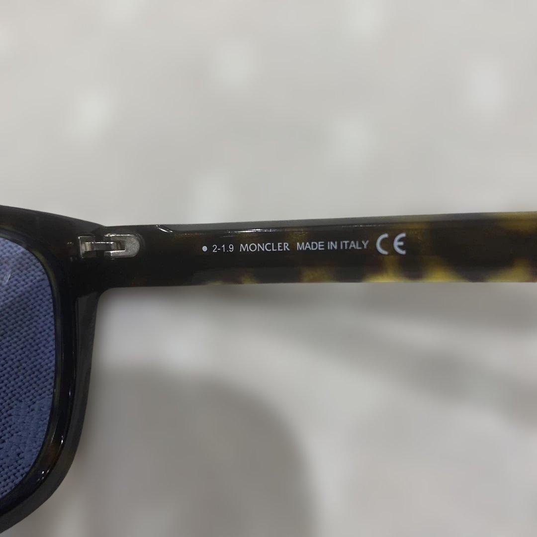 モンクレールMONCLER サングラス ブルーレンズ 美品USED