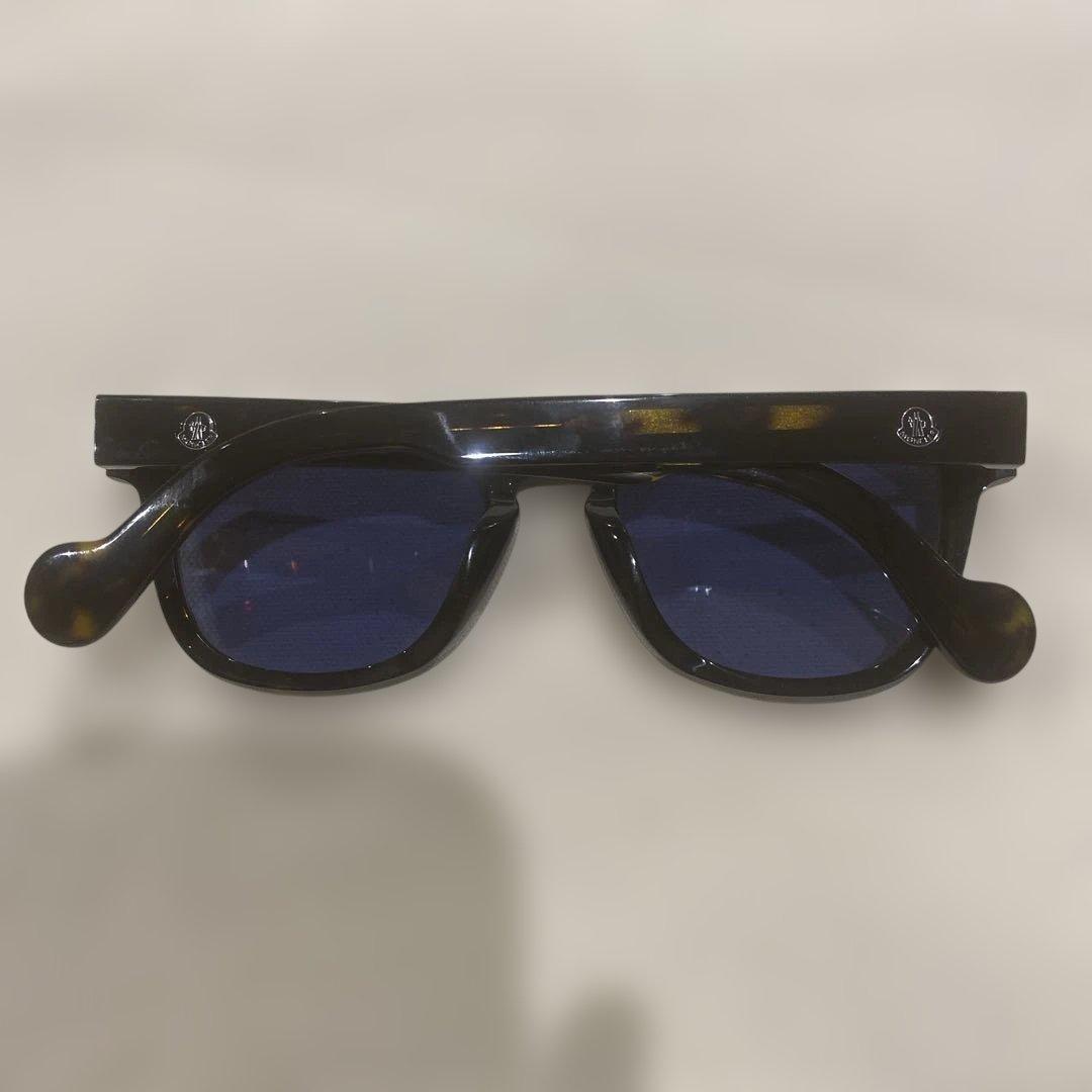 モンクレールMONCLER サングラス ブルーレンズ 美品USED