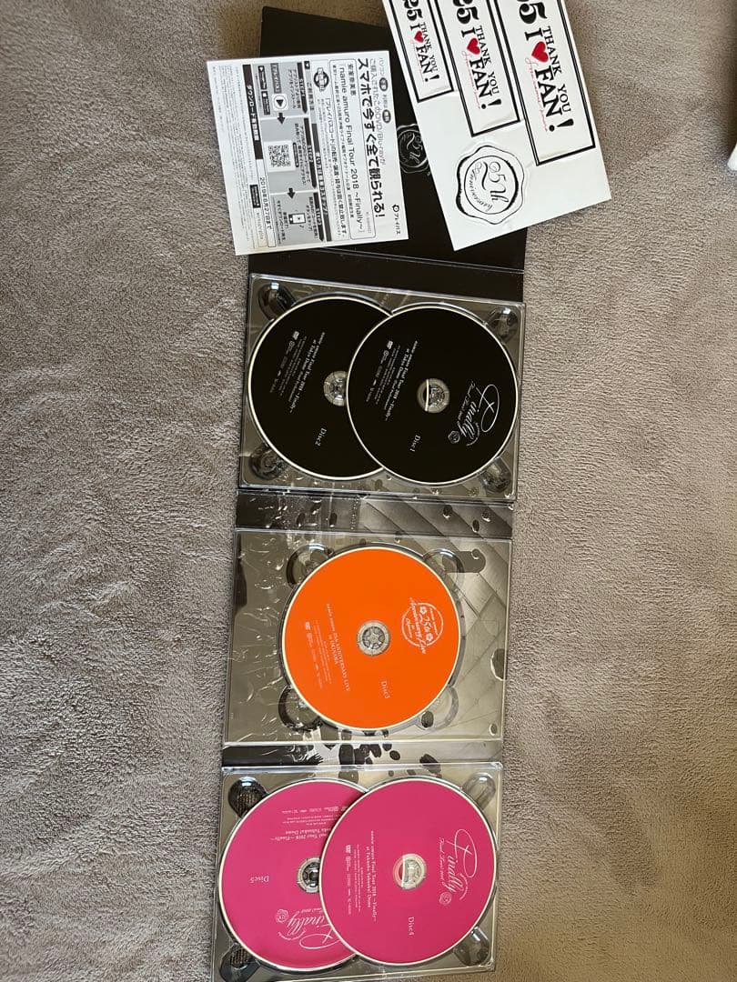 初回盤 安室奈美恵 Final Tour 2018 Finally 5DVD