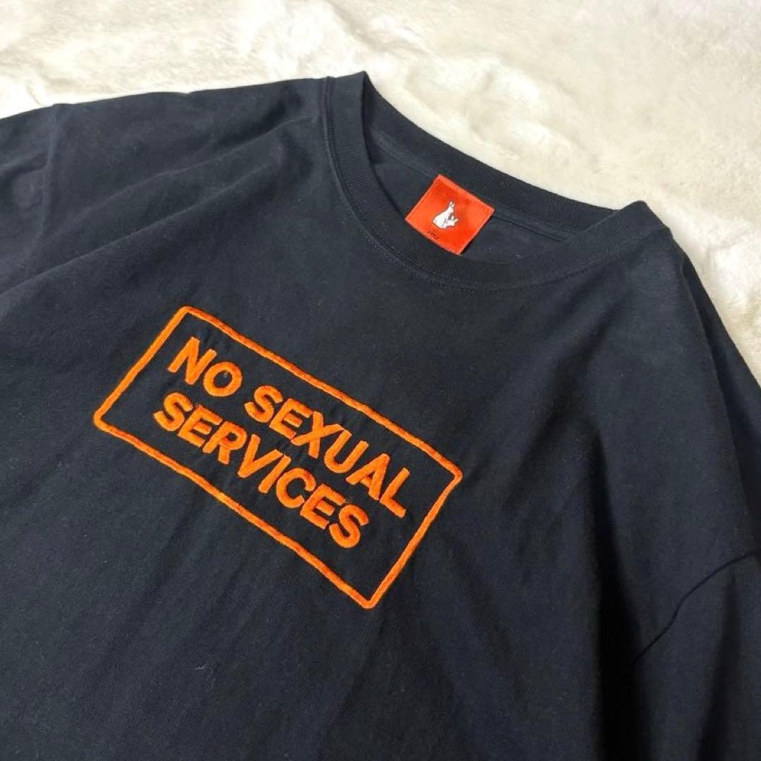 限定品　FR2 エフアールツー￼ L 半袖　Tシャツ　刺繍　デカロゴ￼ 即完売￼