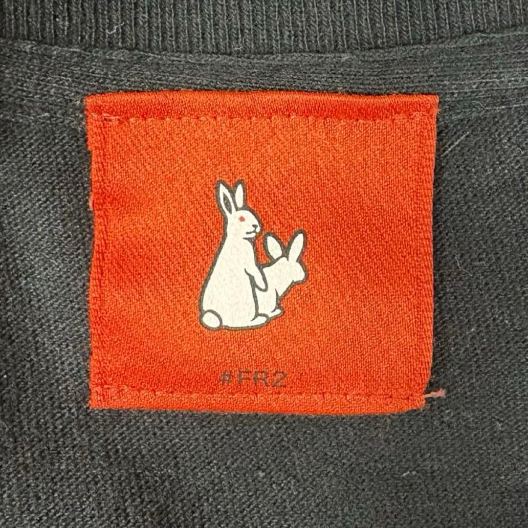 限定品　FR2 エフアールツー￼ L 半袖　Tシャツ　刺繍　デカロゴ￼ 即完売￼