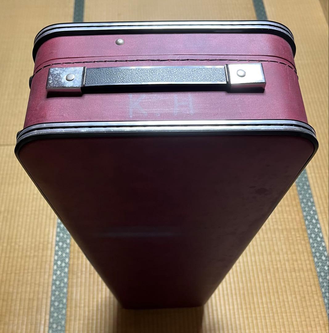 三味線本体【＋赤いケース、その他付属品多数あり】
