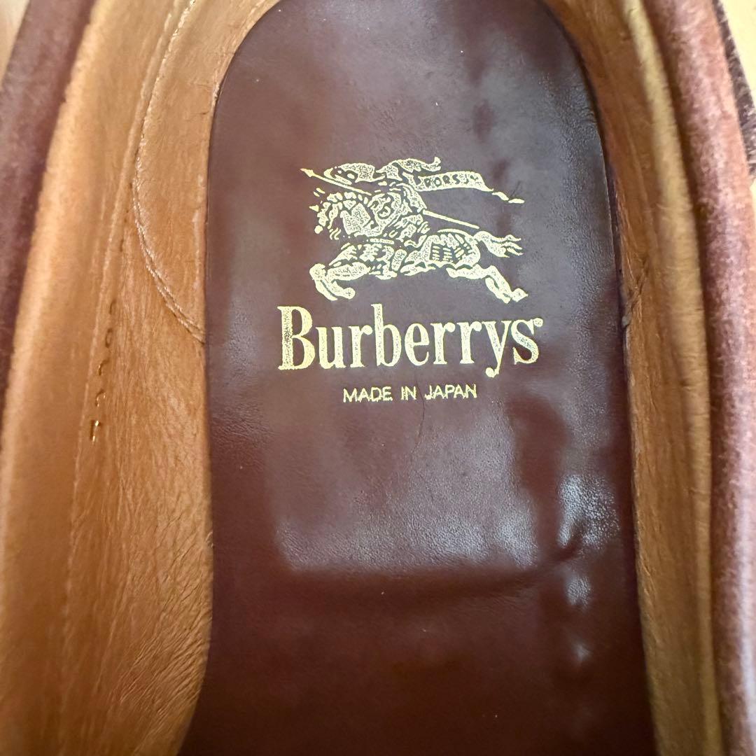 Burberrys レザー モカシンシューズ