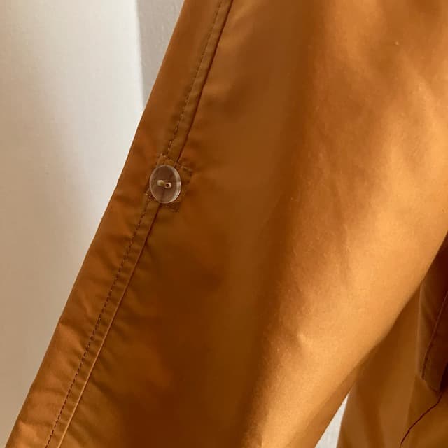 マッキントッシュ フィロソフィー マスタード ダブルブレスト 撥水 コート