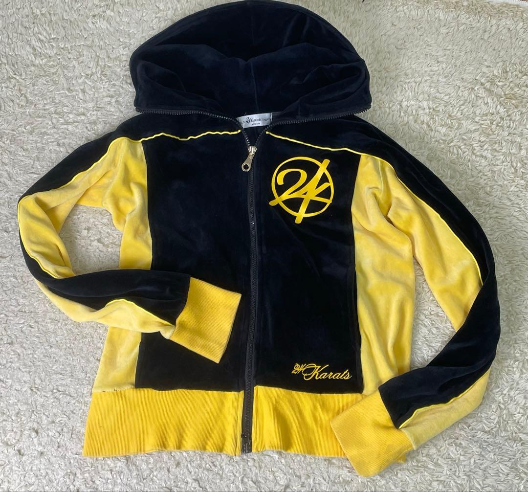 24karats セットアップ Monster ジャージセットアップ ベロア