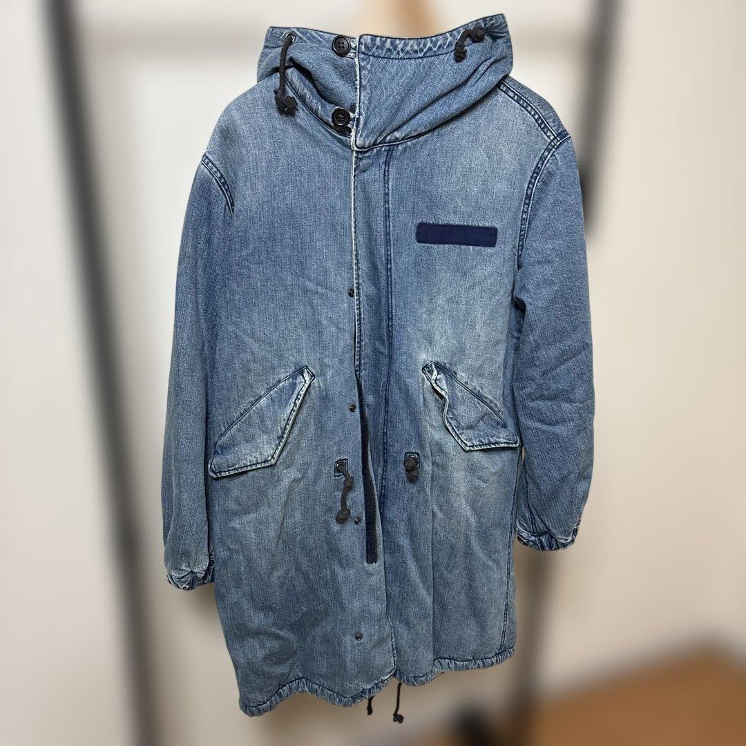 アーバンリサーチ ヴィンテージデニム モッズコート