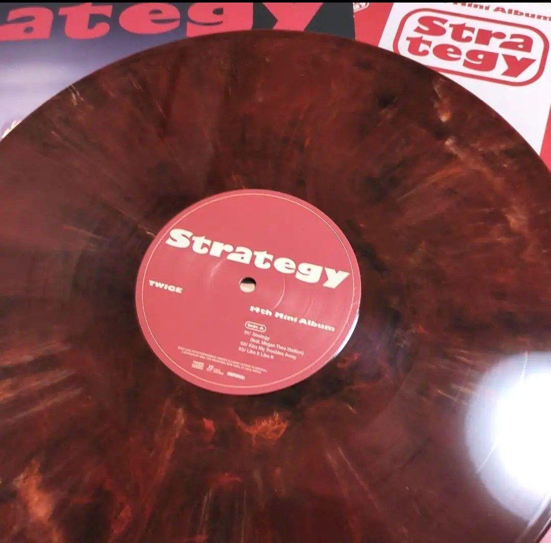 TWICE Strategy レコード 限定版 Peppermint Vinyl