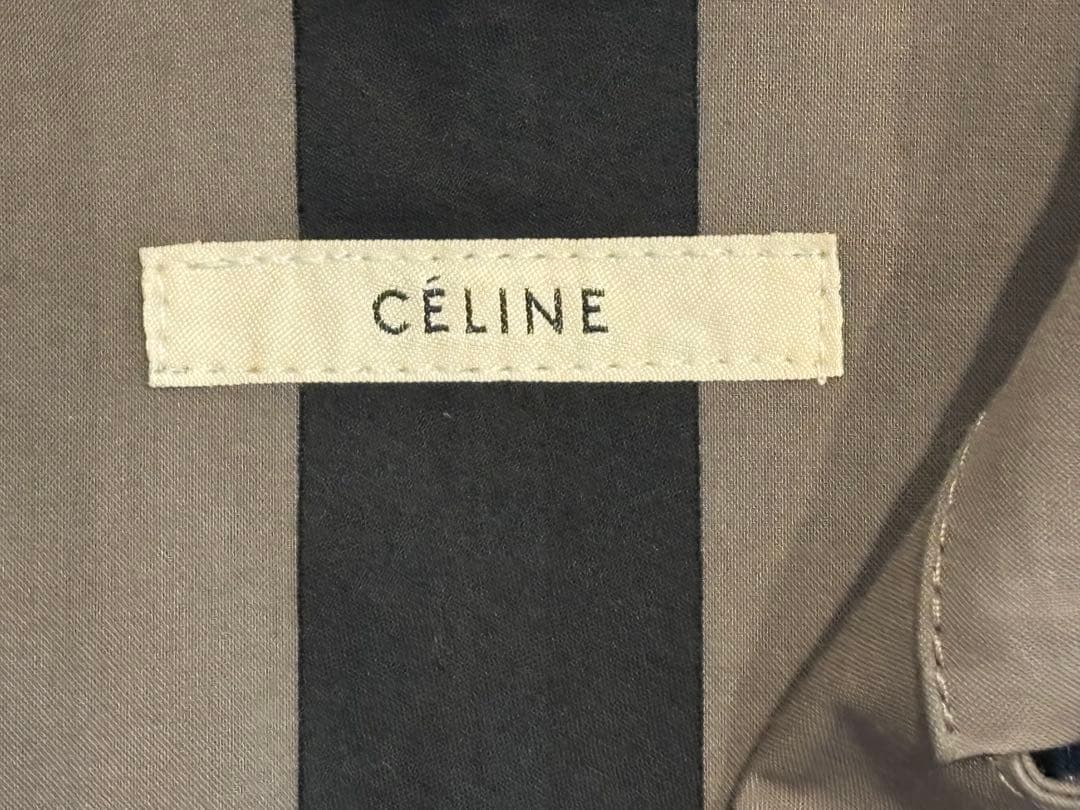 CELINE セリーヌ　フィービー　ファイロ　ショート　トレンチコート　カーキ