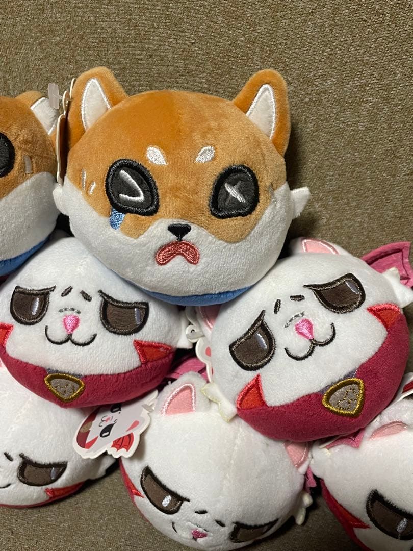 タグ付き　第5人格　ペットにぎにぎシリーズ　迷子の魔犬　霊狛柴乃助　2種9体