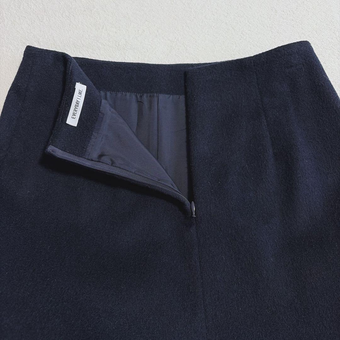 美品 Deuxieme Classe Light Melton フレアスカート