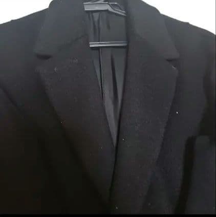 【美品】ABYTS BEAVER CHESTER COAT ブラック