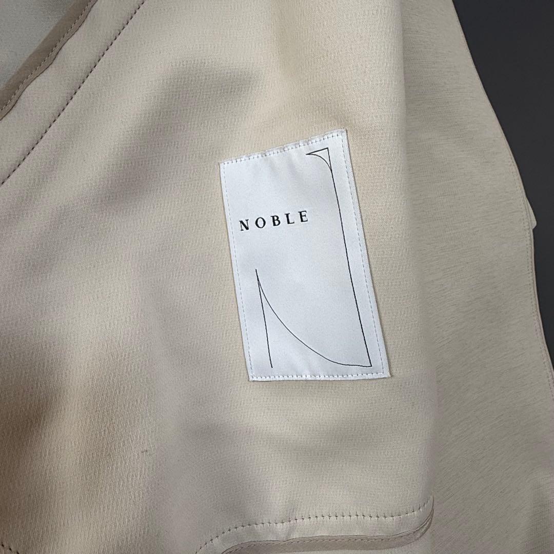 NOBLE ノーブル　トリプルクロスラフチェスターコート スプリングコート