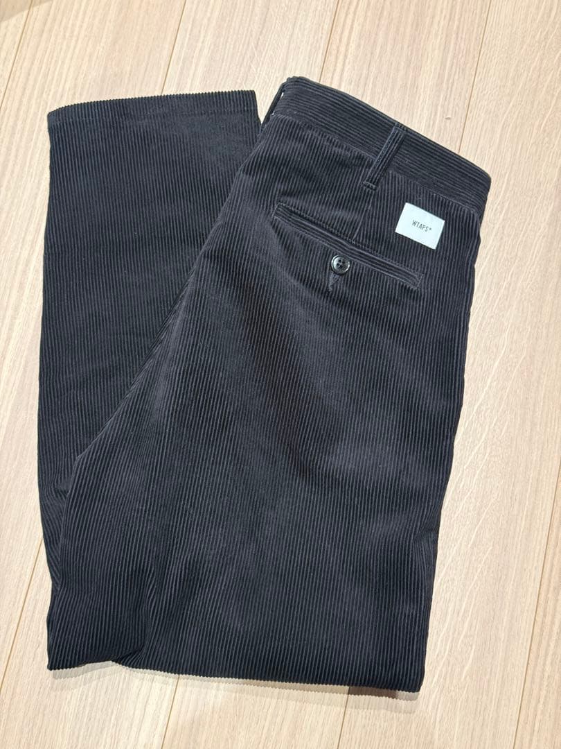 WTAPS25AW TRDT1805/TROUSERS/CORDUROY黒L