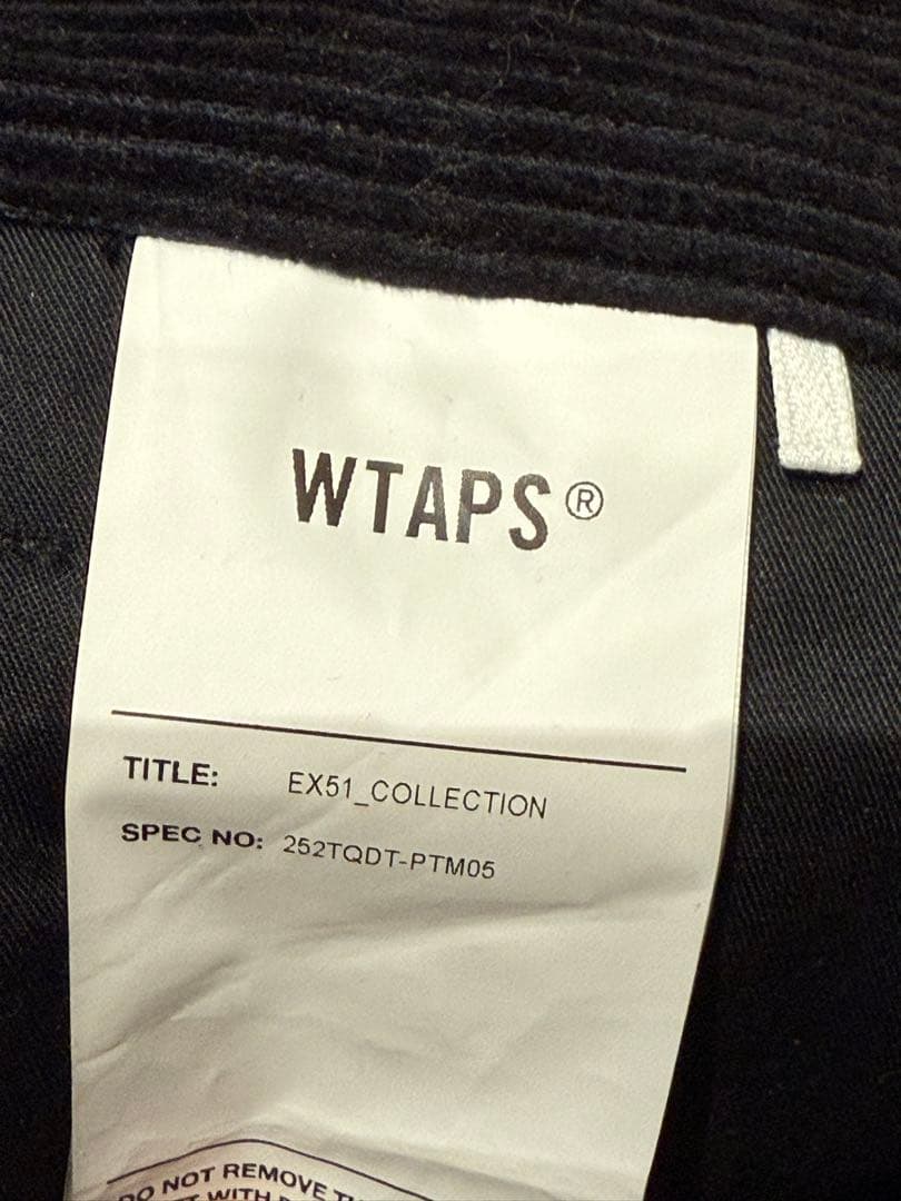 WTAPS25AW TRDT1805/TROUSERS/CORDUROY黒L