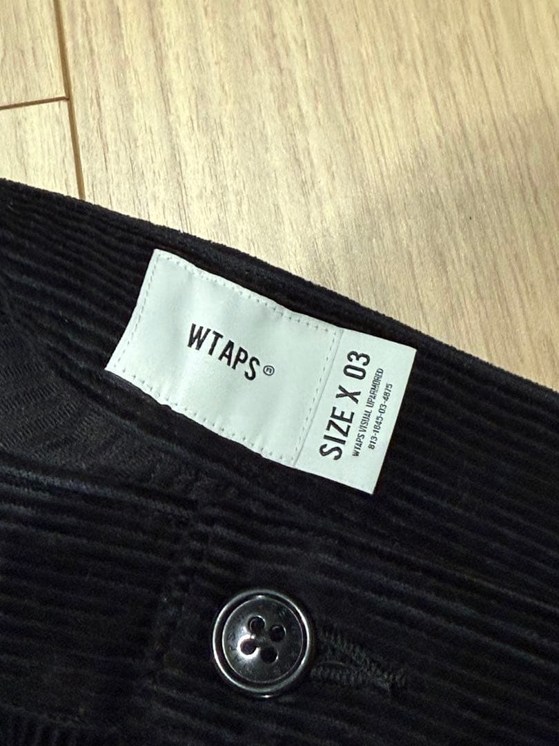 WTAPS25AW TRDT1805/TROUSERS/CORDUROY黒L