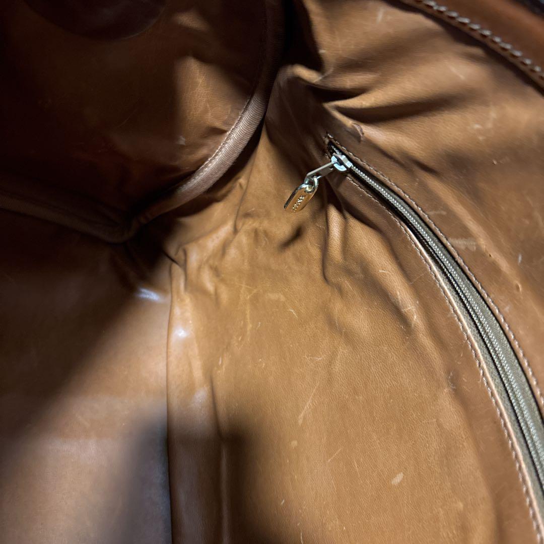 BALLY バリー ボストンバッグ 旅行鞄 PVC×レザー イタリア製