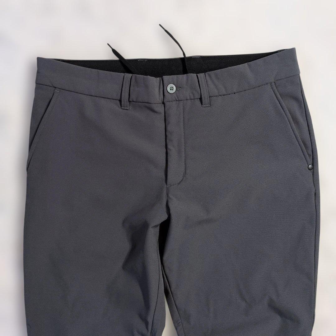 未使用級★BRIEFING GOLF ストレッチ フリースパンツ XL グレー