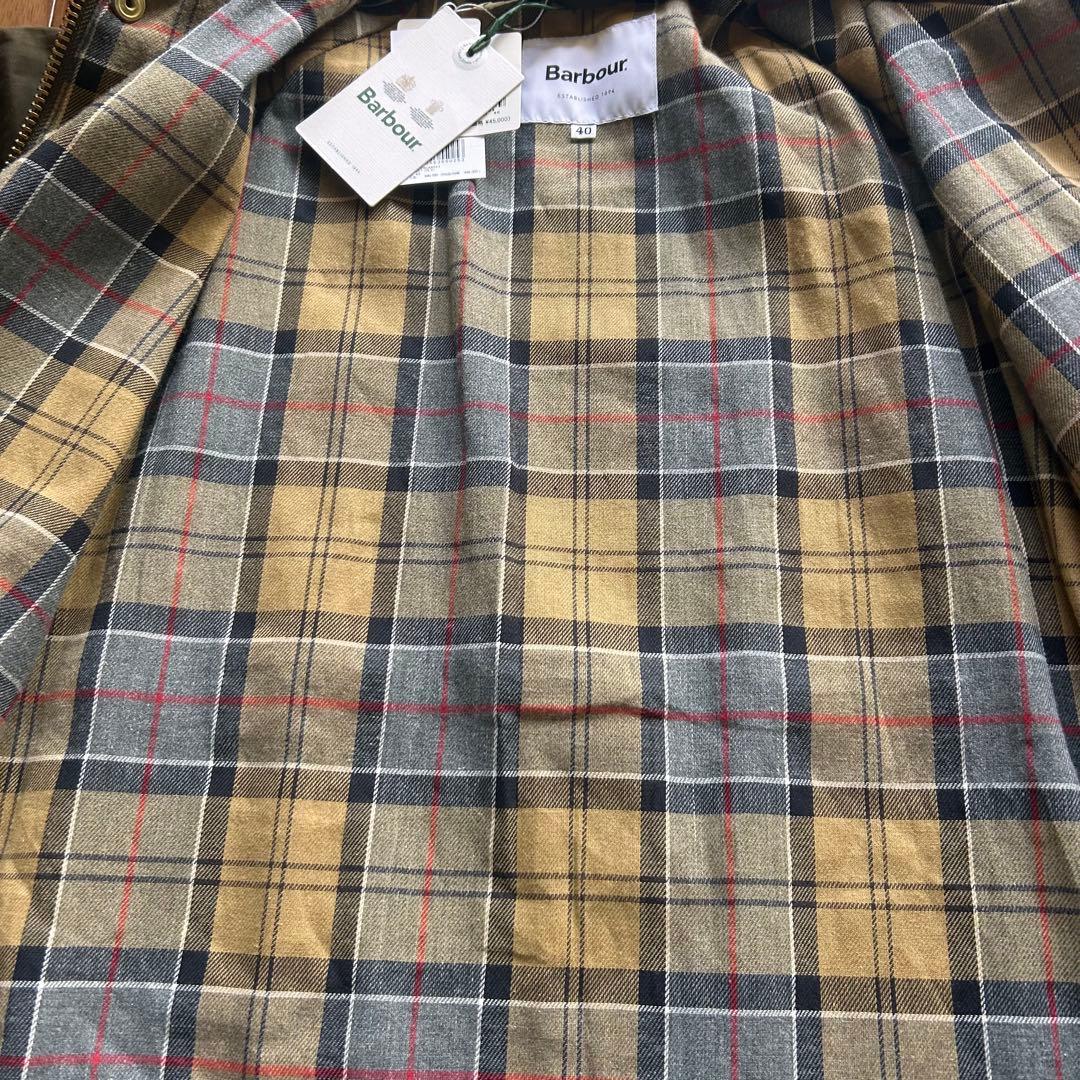 【新品】Barbour 別注トランスポート ブルゾン　オリーブ　40 バブアー