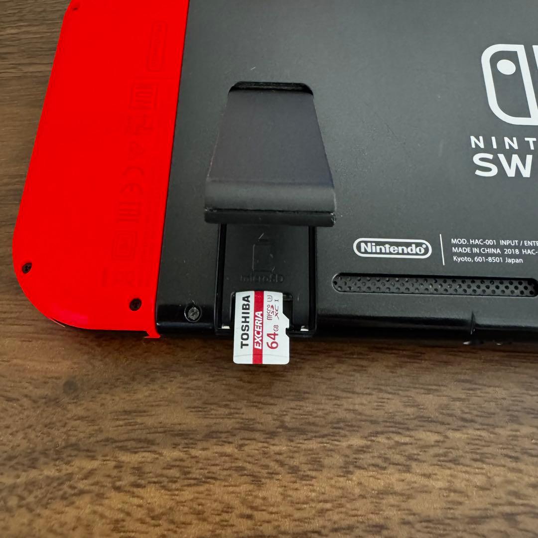 Nintendo Switch 本体 青/赤 付属品付き