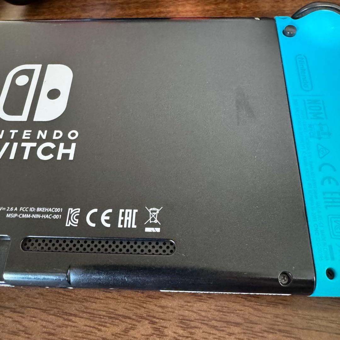 Nintendo Switch 本体 青/赤 付属品付き
