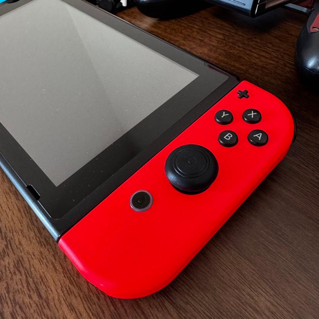 Nintendo Switch 本体 青/赤 付属品付き