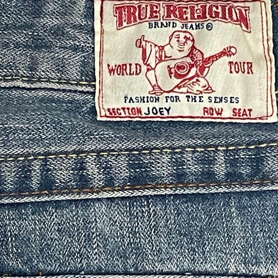 TRUE RELIGION /フレアデニムパンツ デコ仕様 W26 c088