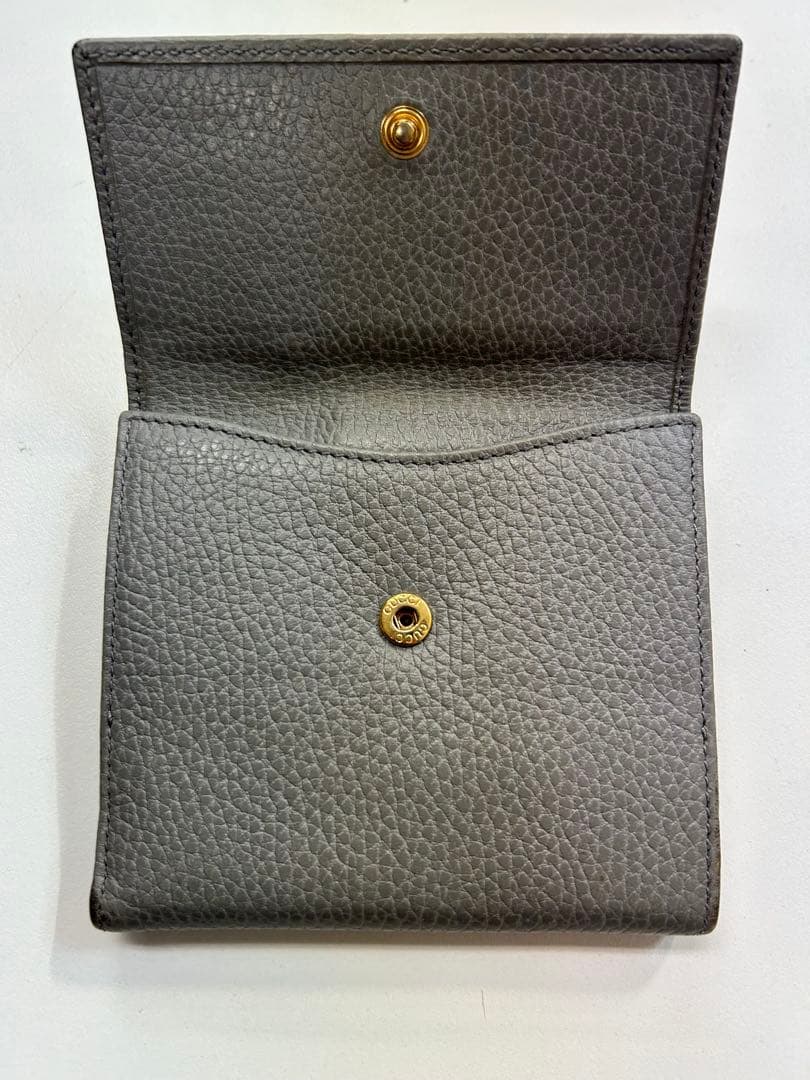 大人気　GUCCI コンパクト折り財布 マーモント ダブルG スモールウォレット