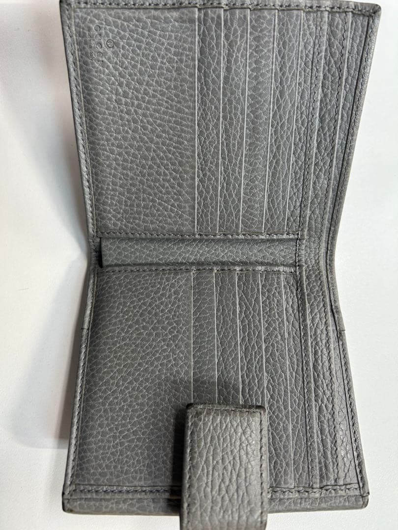 大人気　GUCCI コンパクト折り財布 マーモント ダブルG スモールウォレット