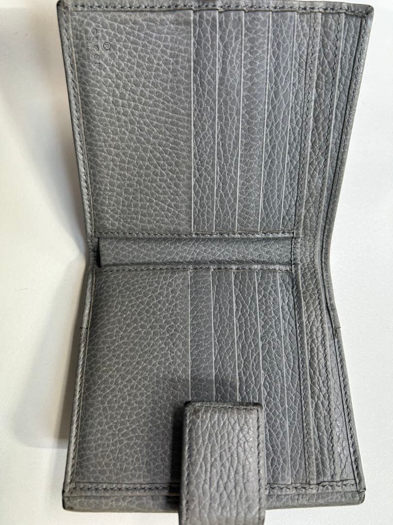 大人気　GUCCI コンパクト折り財布 マーモント ダブルG スモールウォレット
