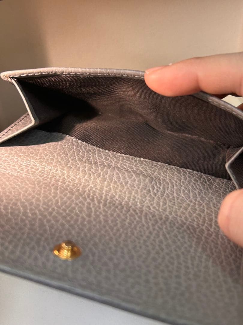 大人気　GUCCI コンパクト折り財布 マーモント ダブルG スモールウォレット