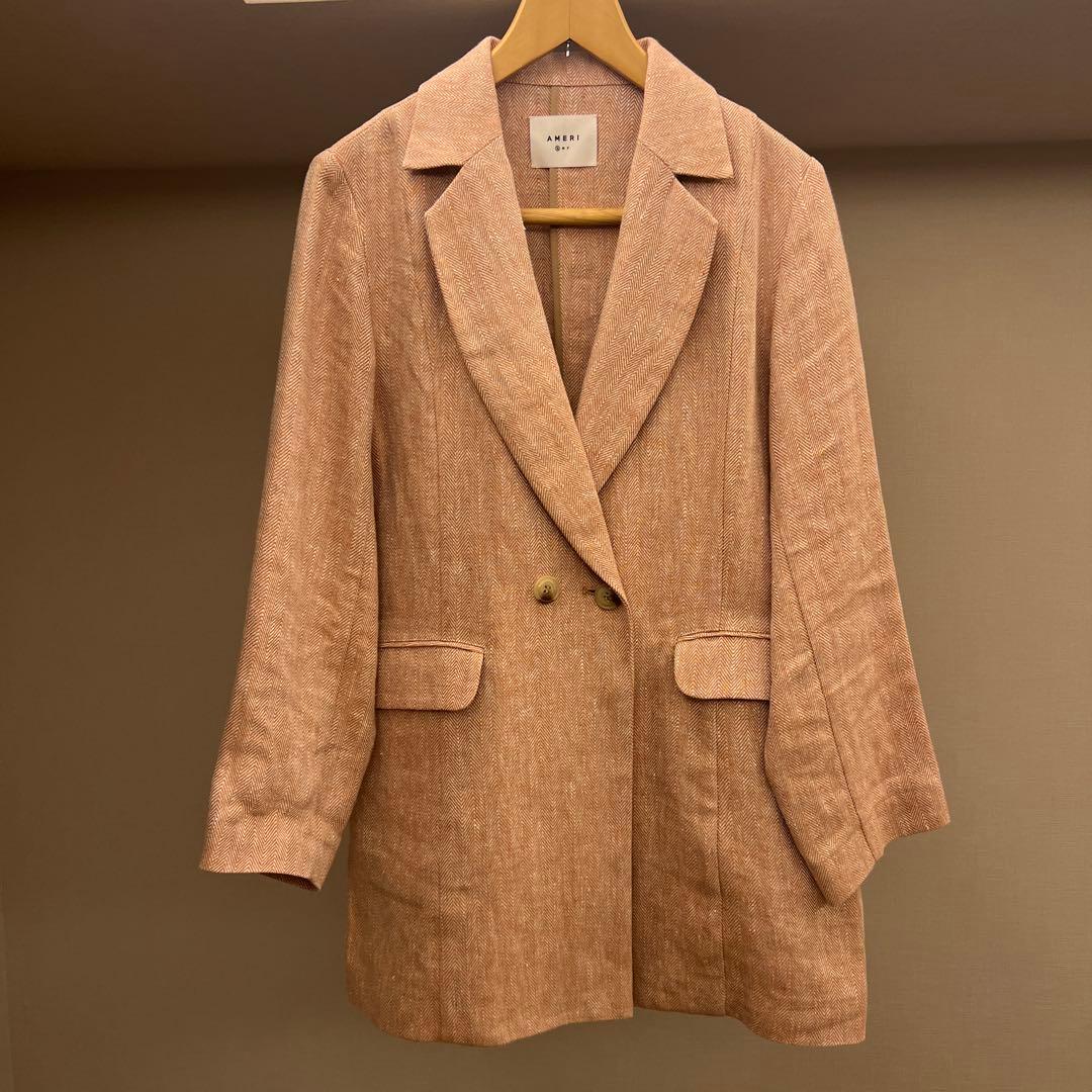 Ameri vintage リネンジャケット