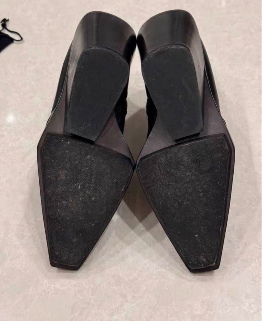 ann demeulemeester レザーブーツ