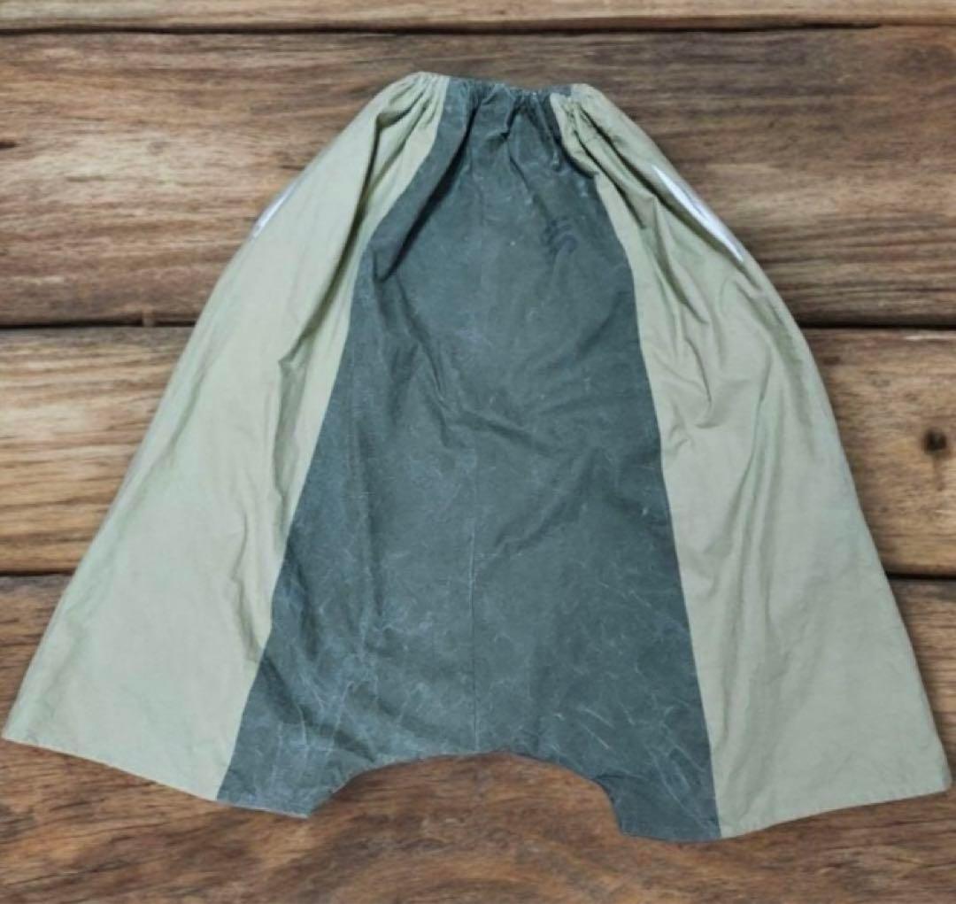 vintage テント生地 サルエルパンツ ミリタリー ステンシル US 軍物