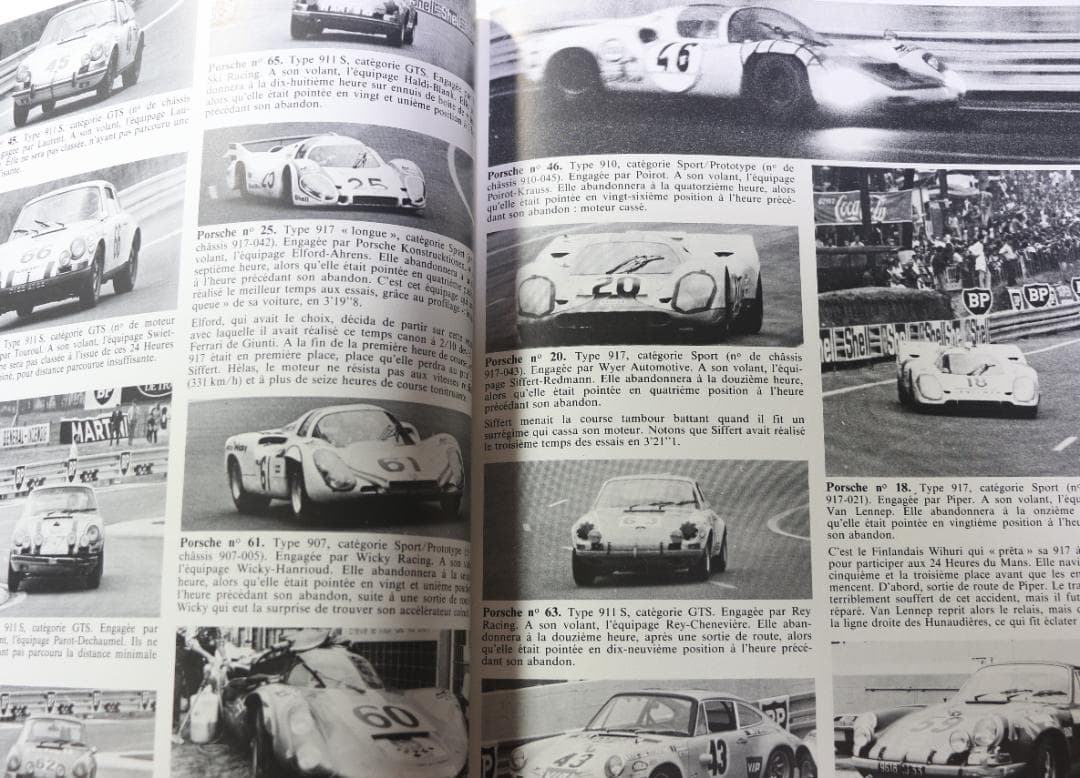 貴重　洋書　ル・マンのポルシェ1951～1983（仏語）翻訳版ではありません