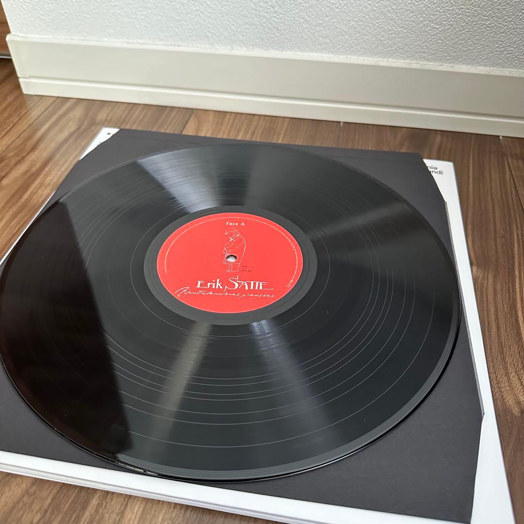 【再生確認済】 エリックサティ LP Alexandre Tharaud 重量盤