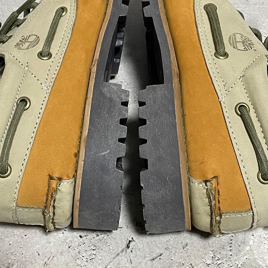 美品　ティンバーランド　Timberland　スリーアイ　デッキシューズ　27