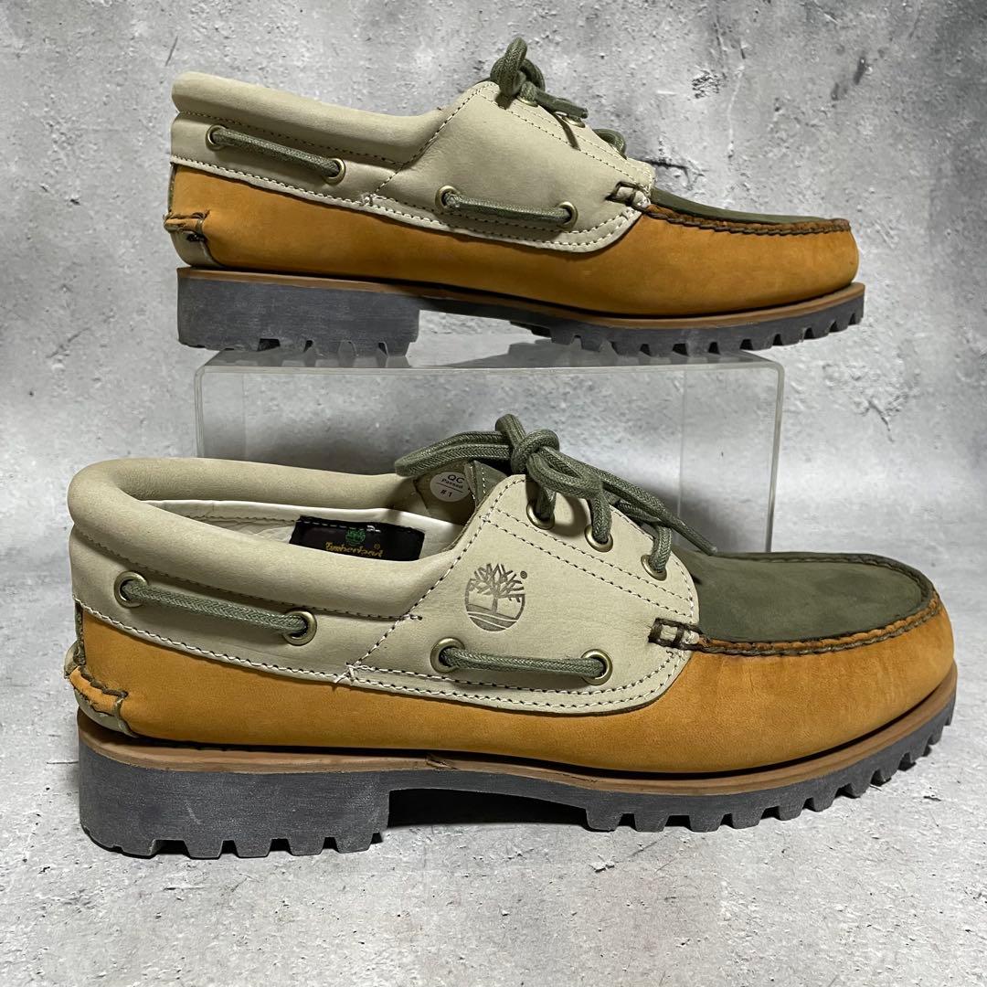 美品　ティンバーランド　Timberland　スリーアイ　デッキシューズ　27
