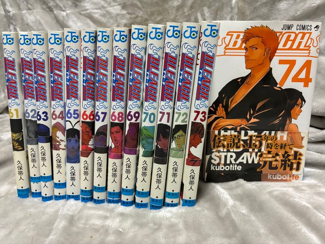 BLEACH 全巻セット 1-74巻 久保帯人　小説とBURNTHEWITCH付