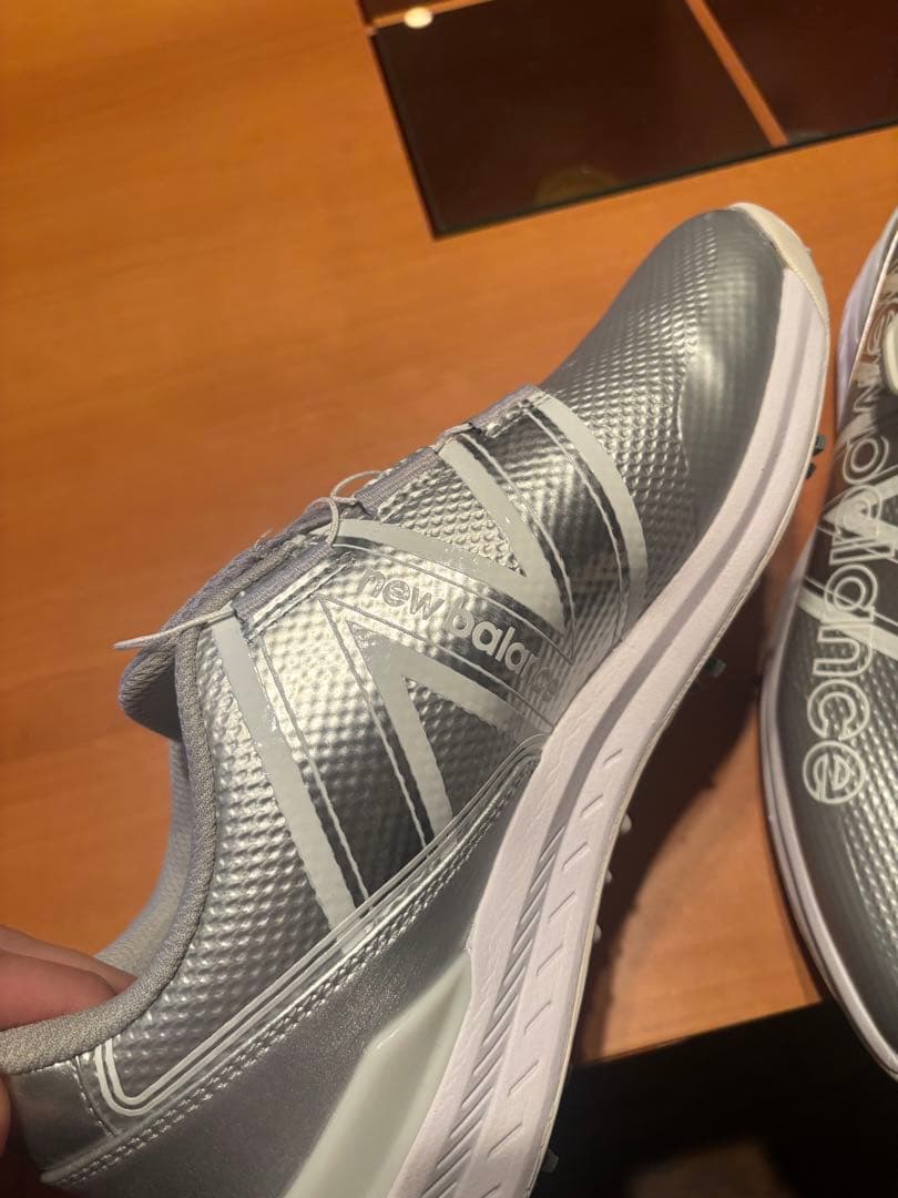 New Balance REVlite シルバー ゴルフシューズ♡♡値下げ