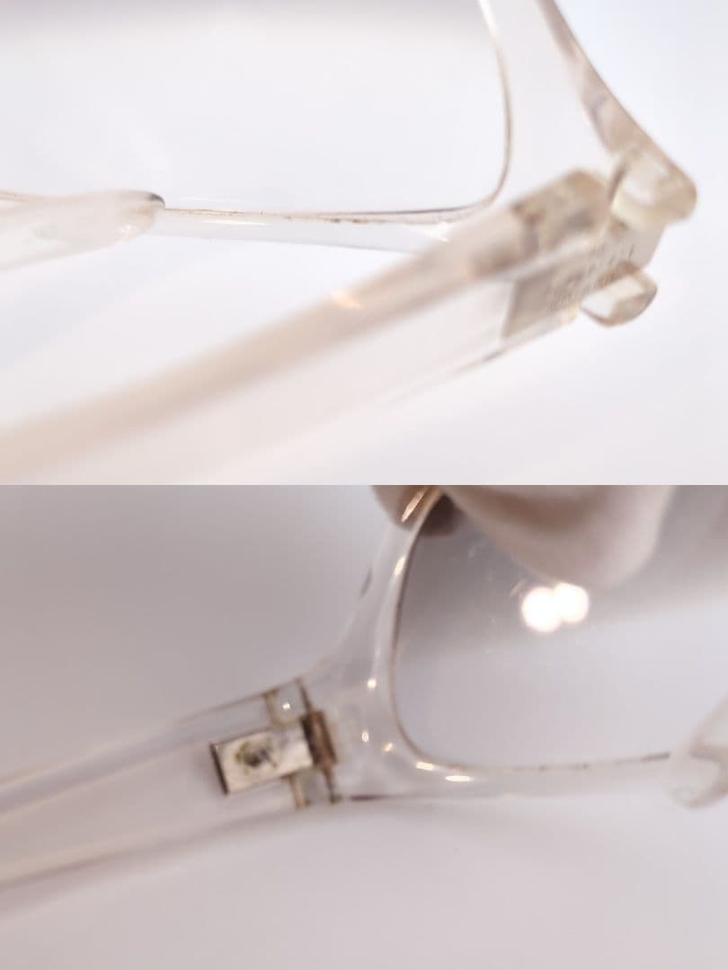 GUCCI グッチ GG1414/S クリアフレーム サングラス ロゴ金具