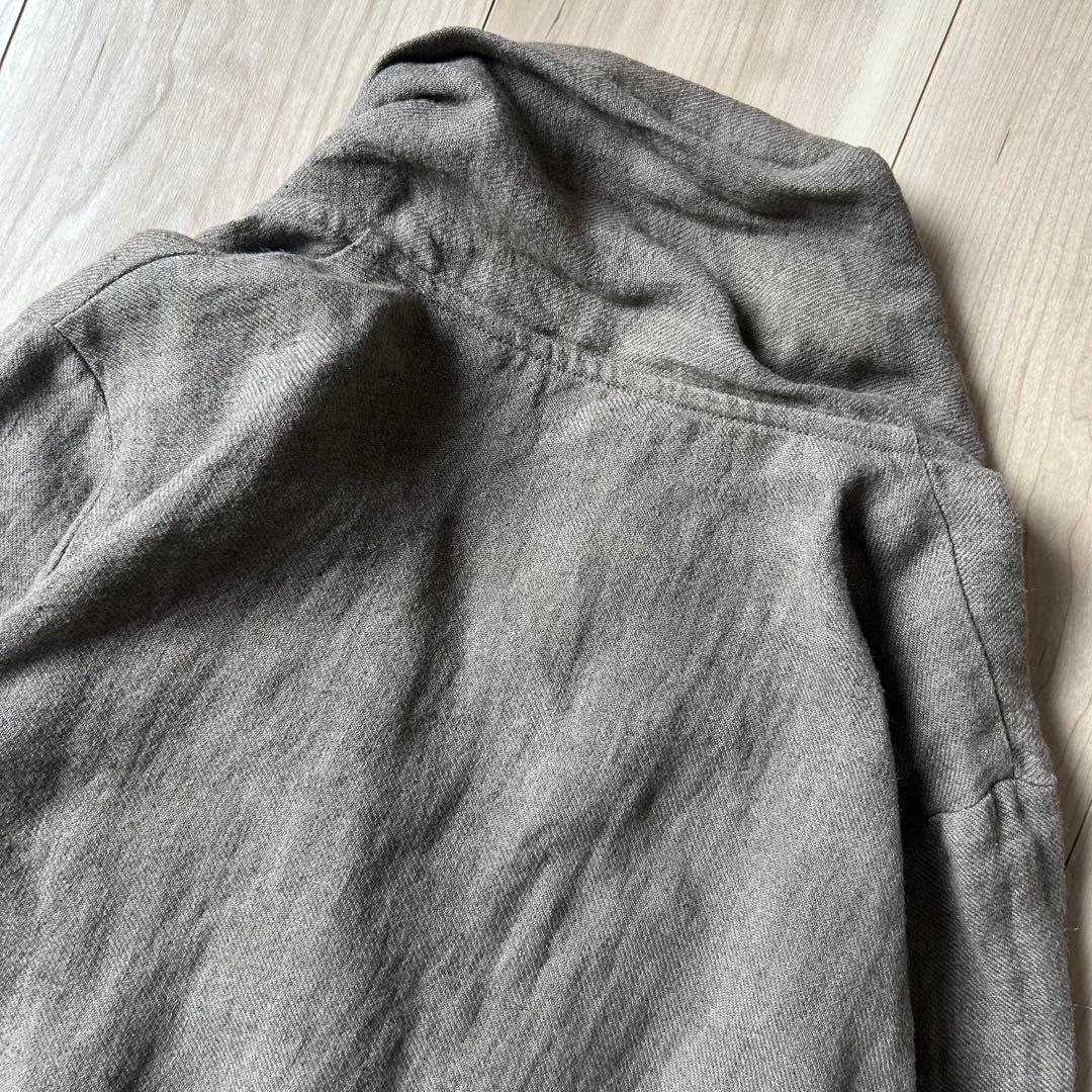 ネストローブ nest Robe リネン ローブコート 硫化染め ガウン