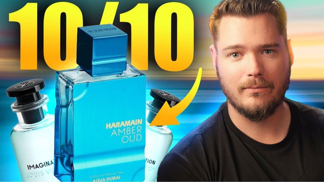 香水(男性用) Al Haramain Amber Oud Aqua Dubai 100 ml.