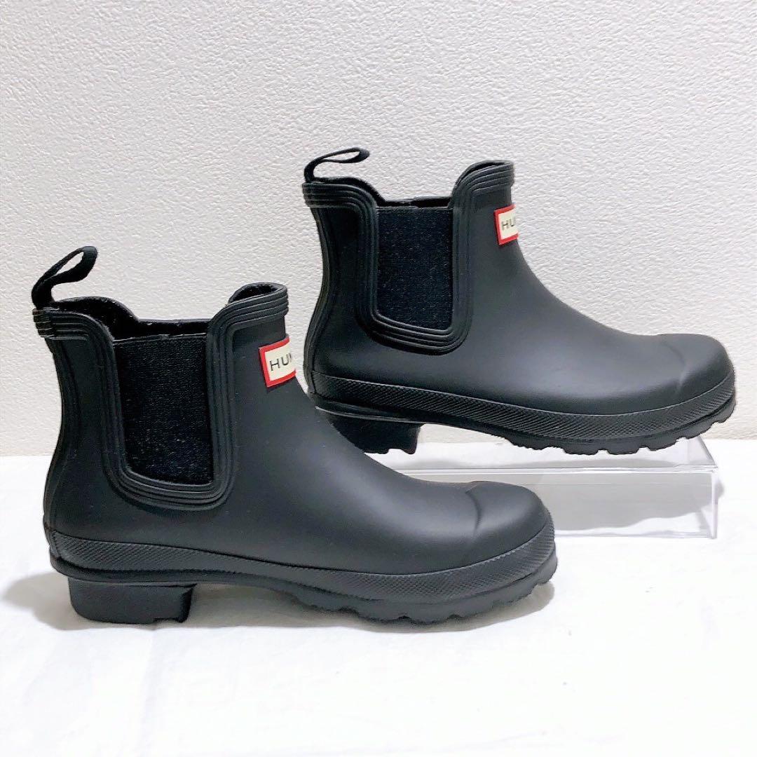 【美品】 HUNTER ハンター オリジナルチェルシー ショート