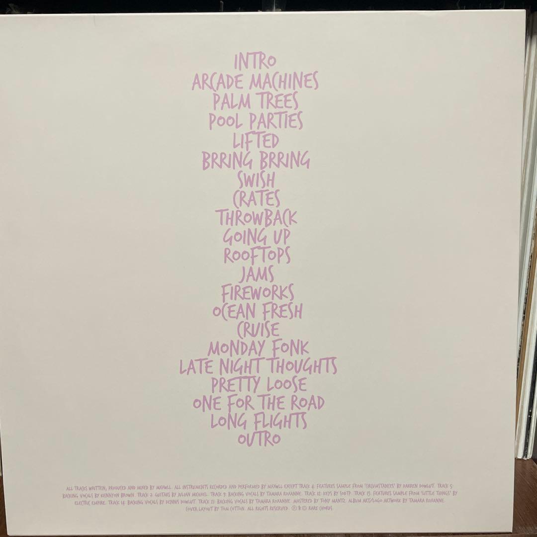 MXXWLL Beats vol.1 LP Pink Marble レコード