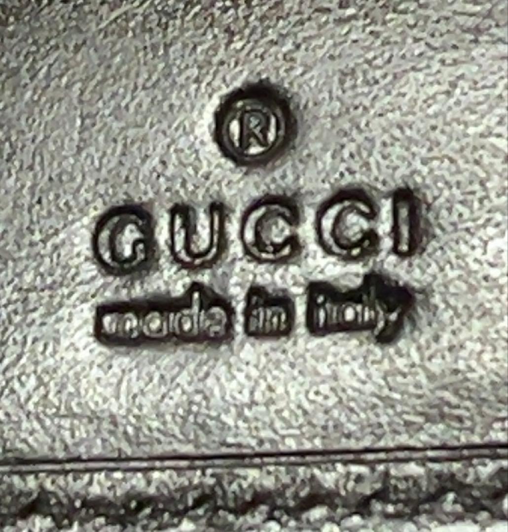 【美品•箱付き】GUCCI グッチ ジャッキー 二つ折り 財布 GG キャンバス